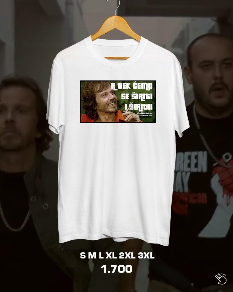 A tek ćemo se širiti — bela